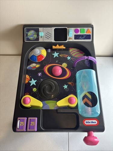 Little Tikes Old School My First Pinball Activity Table Works No Balls Included