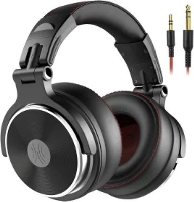 OneOdio Pro50 Wired Hi-Res Headphones with Microphone for Monitoring
