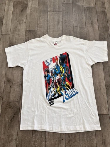 VTG 1995 CHRONIC IMAGES X-MEN SHIRT Size XL Marvel Comics WOLVERINE 23 X 32 NOS
