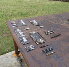 Huge Lot 140+ Used Machinist Machine Taps, sossner, OSG, greenfield + MORE