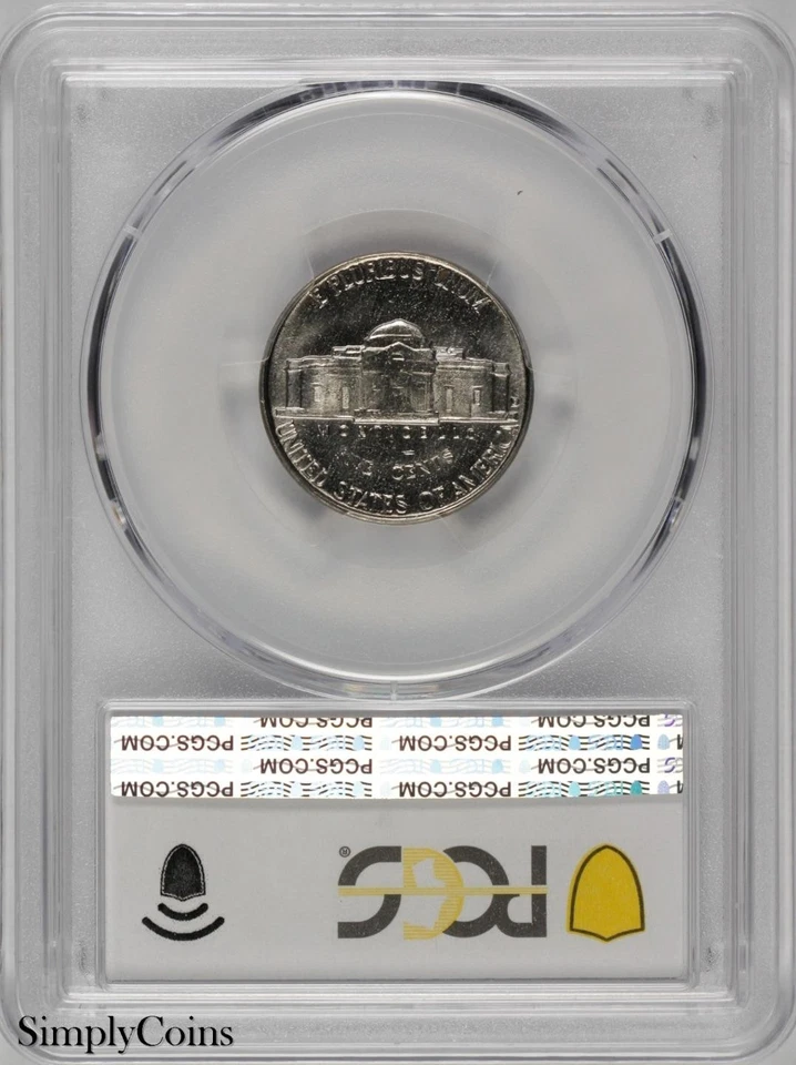 1954-D/D Jefferson Nickel PCGS MS64 RPM Repunched Mintmark - Image 2 of 4