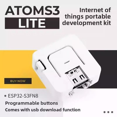 1 pc M5Stack AtomS3 Lite ESP32-S3 Programmable ControllerEmbedded IoTDevelopment