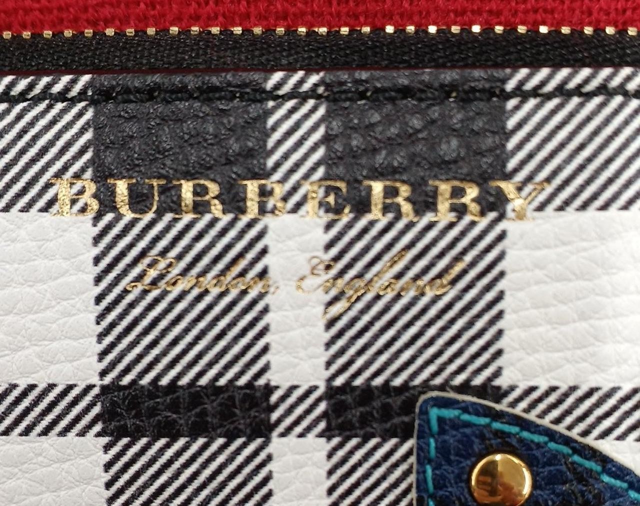BURBERRY Monster Patchwork Long Wallet - image 2