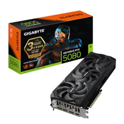 GIGABYTE GeForce RTX 5080 WINDFORCE OC SFF D7 16GB / Gaming Grafikkarte
