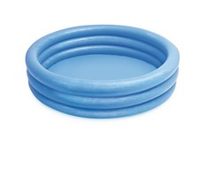 INTEX 59416EP Crystal Blue Inflatable Kiddie 45in x 10in,