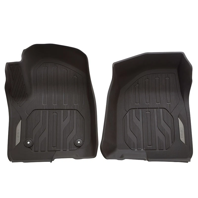 Fabricante de equipos originales GMC Sierra 2019-2026 revestimiento de piso delantero gris ceniza oscuro GM 84333605 Foto 4 de 4