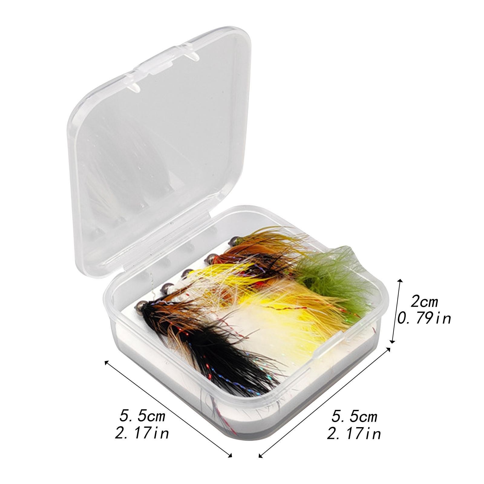 5x Fly Fishing Fly Fishing Accessories with Weight Bead Handmade with Fly Box - Image 2