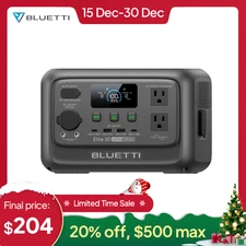 BLUETTI Elite 30 V2 288Wh 600W Portable Power Station Generator for Trip Backup