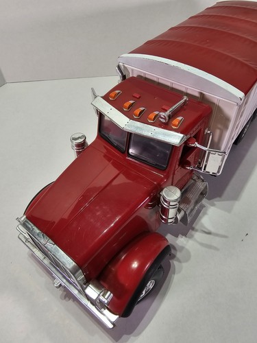 Ertl Big Farm Peterbilt 367 Truck With Grain Box Lights & Sounds Work 21" 1/16th - Picture 5 of 21