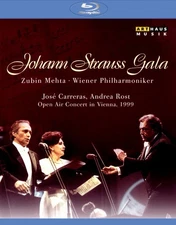 VIENNA PHILHARMONIC ORCHESTRA / ZUBIN MEHTA JOHANN STRAUSS GALA [VIDEO] NEW BLU-