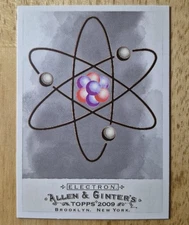 Electron Subatomic Particle | 2009 Topps Allen & Ginter #79