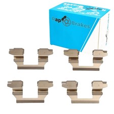 RAP BRAKES MONTAGE-SATZ BREMSBELÄGE ZUBEHÖR HINTEN passend für NISSAN 350Z MURAN