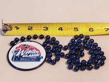 NHL Hockey 2009 Winter Classic Wrigley Field Medallion w party beads necklace
