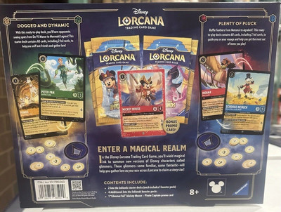 disney lorcana trading card game: bundle TCG: Fabled Starter Deck If youre new to trading card games UNBOXING the Target Black Friday