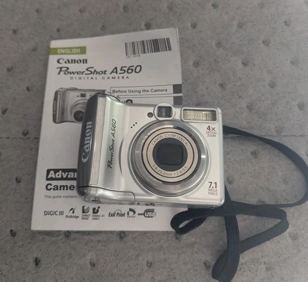 Preços baixos em Câmeras digitais Canon PowerShot A560 | eBay