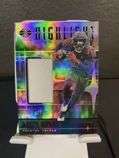 2019 Panini Illusions Highlight Player Worn Swatches  /25 DeAndre Hopkins SSP