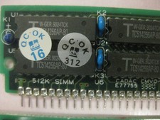 HYB514256BJ-60 256KB 30-Pin SIPP Memoria FPM RAM 256Kx9 KM41C256J-7 HYB514256BJ-60 256KB 30-Pin SIPP Memoria FPM RAM 256Kx9 KM41C256J-7