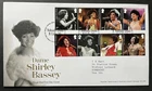GB 2023 FDC Shirley Bassey Set With Tallents Pmk