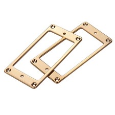 2Pcs Iron Guitar Humbucker Pickup Mounting Ring Flat for Les Paul LP o