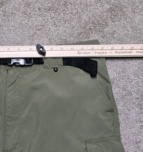 Boy Scouts Switchback Uniform Pants Mens M 30" Green BSA Convertible Nylon - Picture 15 of 19