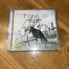 Train Autograph Save Me San Francisco Cd