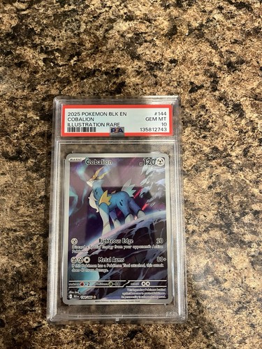 Cobalion graded PSA 10 for sale on eBay