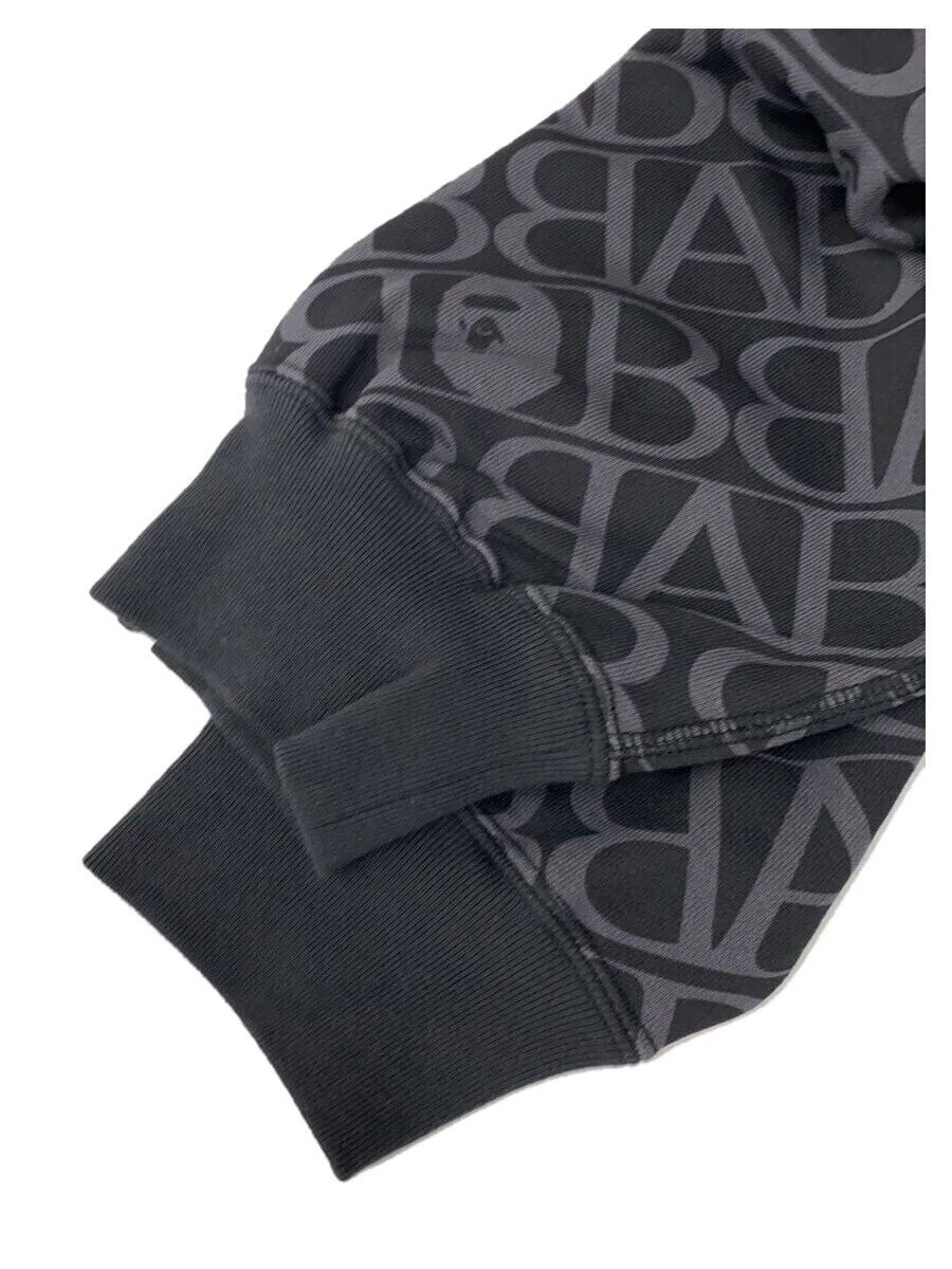 A BATHING APE (BAPE) Felpa con cappuccio zip intera A BATHING APE grigia XL usata