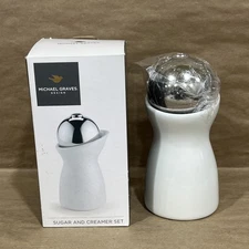 michael graves design sugar and creamer set open box