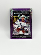 Tarmo Reunanen RC VIOLET PIXELS 2021-22 O-Pee-Chee Platinum Rookie /299 Rangers