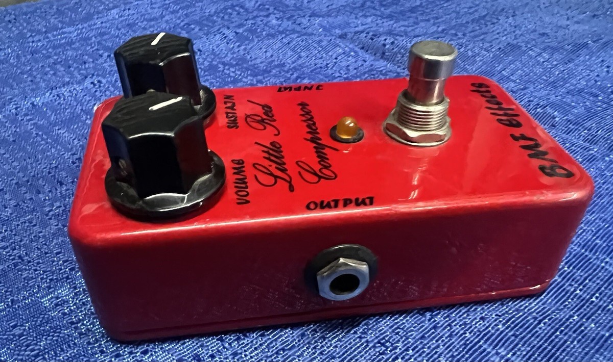 BMF Effects Little Red Compressor Guitar Pedal | eBay