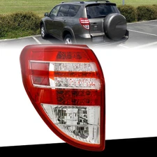 Red Tail Light Assemblies For 2009 2010 2011 2012 Toyota RAV4 Left Driver Side