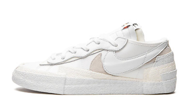 Nike sacai x Blazer Low White Patent Size 10.5 - 