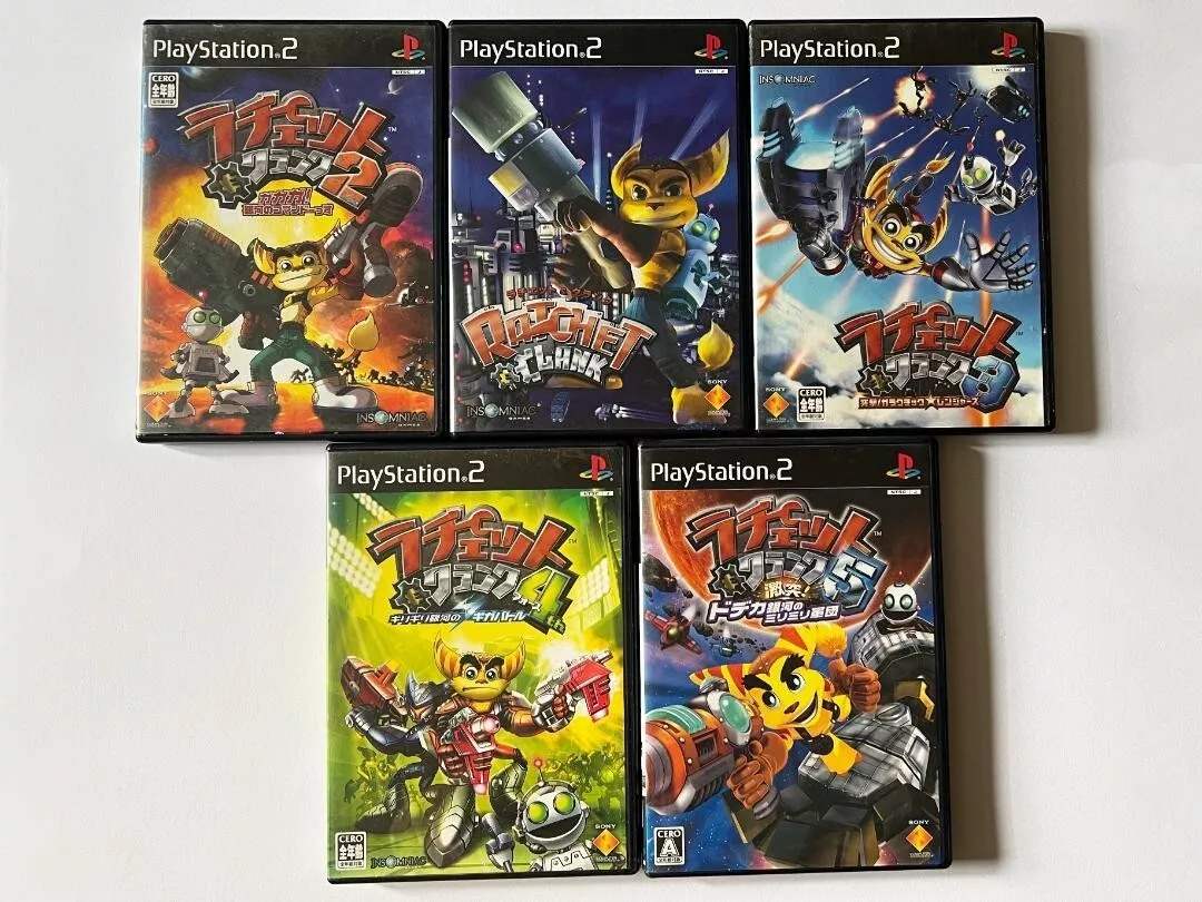 Ratchet & Clank Games for PS2 