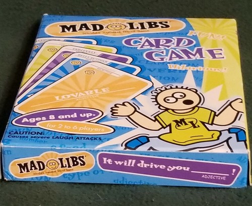 Mad Libs Card Game Penguin Putnam Games Family Fun Night 2-6 players ages 8 & up - Picture 5 of 6