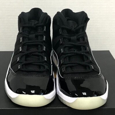 NIKE AIR JORDAN 11 RETRO TD JUBILEE BLACK WHITE SZ 2.5Y 378039-011