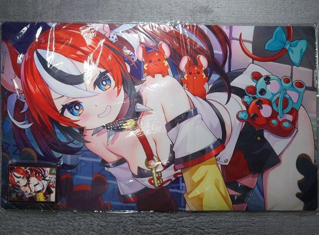 ハコスベールズプレイマット Hololive Hakos Baelz Sleeve & Play mat NEW from Japan a1
