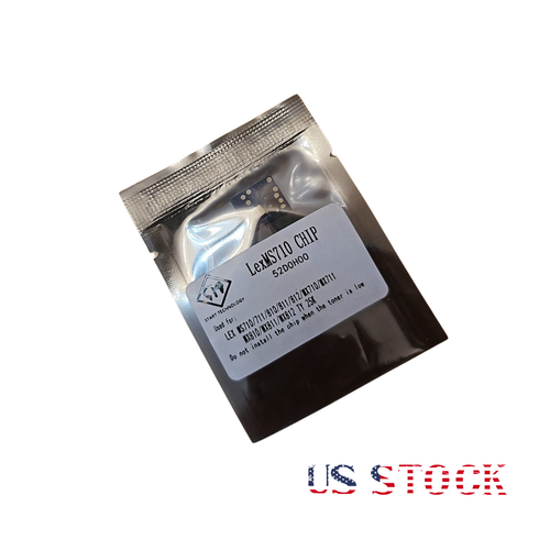 Toner Chip for Lexmark MS MX 710 711 810 811 812, 521H, 524H, 621H, 624H Refill - Afbeelding 4 van 7