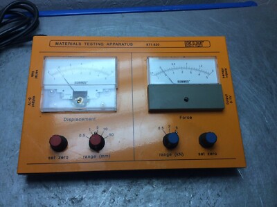 UNILAB Materials Testing Apparatus 871.620 Displacement and Force monitor 110v