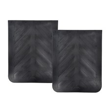 1 Pair 24 X 30 Heavy Duty Mud Flaps Rubber Black For Semi Truck Trailer 1 Pair 24 X 30 Heavy Duty Mud Flaps Rubber Black For Semi Truck Trailer