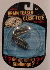 Brain Teaser Metal Game