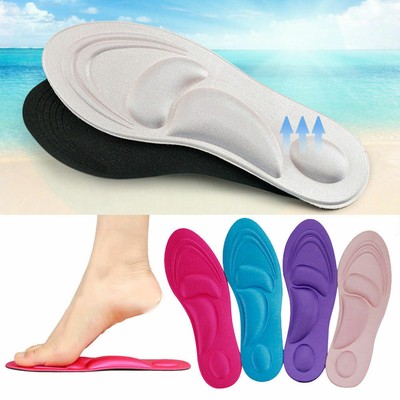 Unisex Orthopedic Insoles Arch Support 4D Insoles Massage Foot Pads Kit 1 Pair | eBay