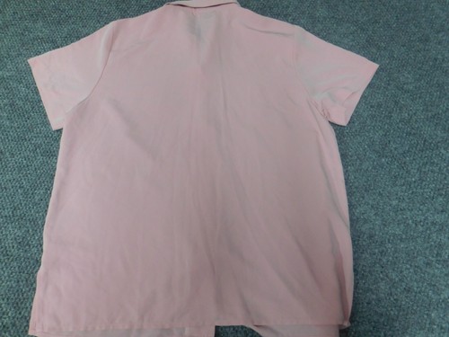 Claudia Richard Womens Blouse 12 pink button down shirt - Picture 11 of 14