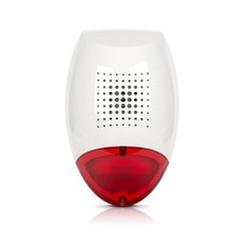 5905033333048 Satel SP-500 R Verdrahtete Sirene Outdoor Rot, Wei&szlig; SATEL
