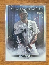 2022 Topps Chrome Stars of the MLB Eloy Jimenez #SMLBC-40 Chicago White Sox