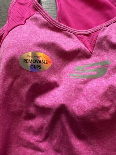 Skechers Zoe Vest - Magenta - Medium UK 12 - BNWT - Picture 3 of 9