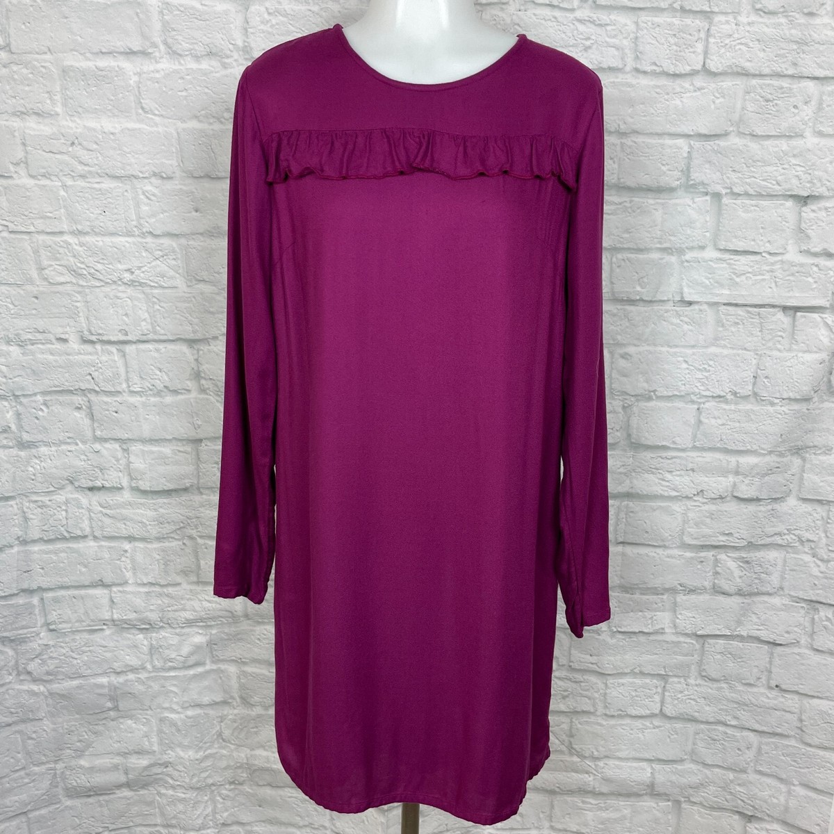 purple long sleeve shift dress Amazon.com: Aphratti Women's Long Sleeve Halloween Costume Cosplay Adult Bodycon Mini Purple Dress,Purple,X-Small : Clothing, Shoes & Jewelry