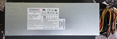 Supermicro PWS-652-2H 650W 2U Server-Netzteil   Neu
