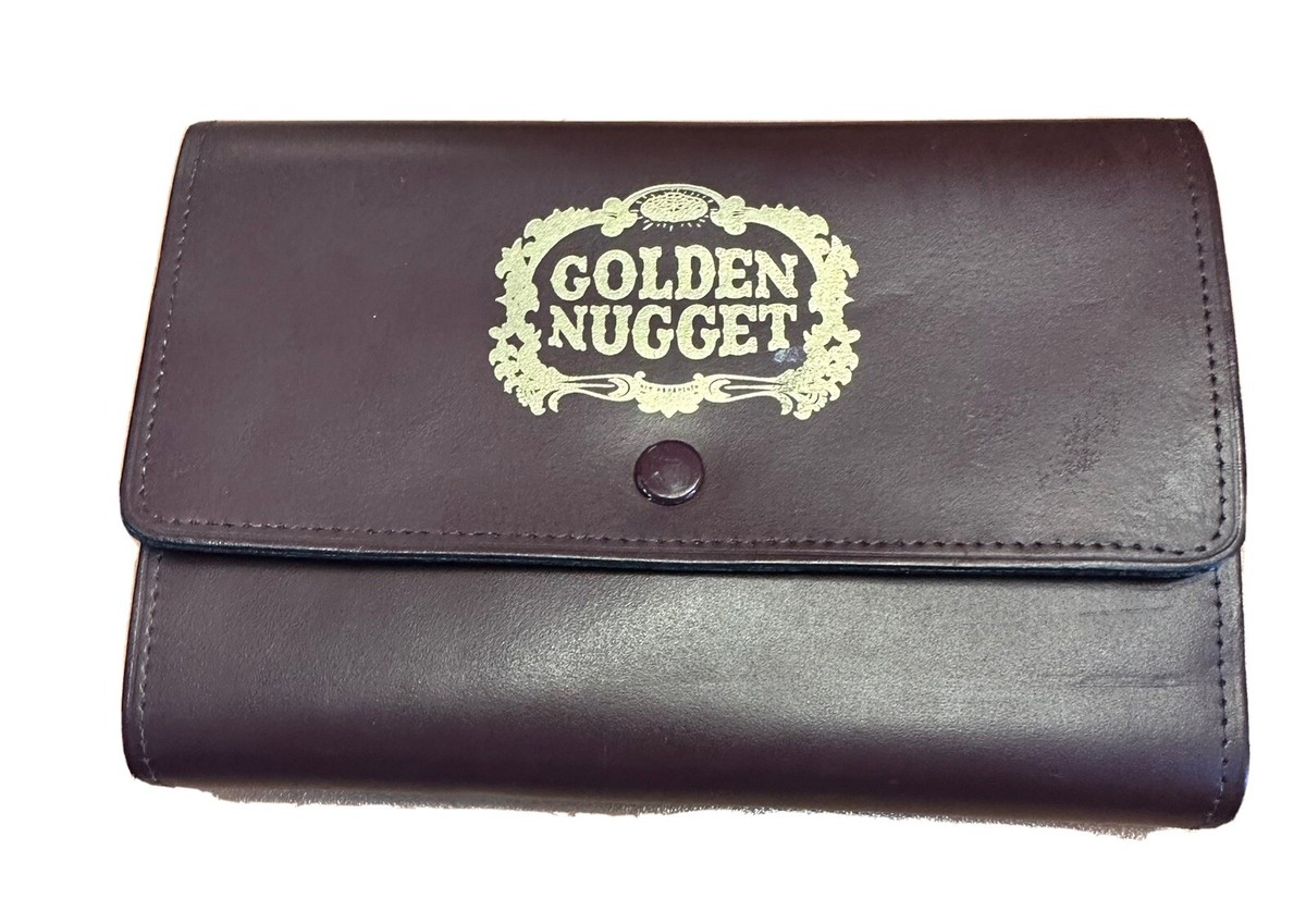 GOLDEN NUGGET PLAYING CARDS LAS VEGAS TYPE 6 2 DECKS VINTAGE Brown