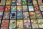 Pokemon Card Lot 100 OFFICIAL TCG Cards + Ultra Rare  Holos + FREE BOOSTER PACK!
