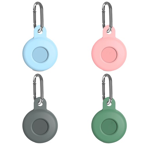 4Pcs Silicone Protective Cover For Airtag 2021 Pet Location Tracker Shell Skins - Zdjęcie 3 z 20